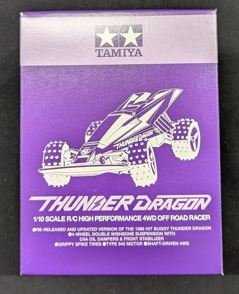 タミヤ 1/10電動RC 4WDレーシングバギー 塗装&カット済みボディ