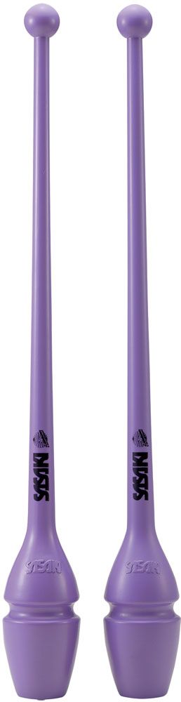 ササキ SASAKI 新体操 ラバーショートクラブ F.I.G.認定品 M-34JKH-F 40.5cm ジョイントホール加工 投げやすい ダブルロック こん棒 部活 ジム 練習 大会 演技  M34JKHF PP パープル