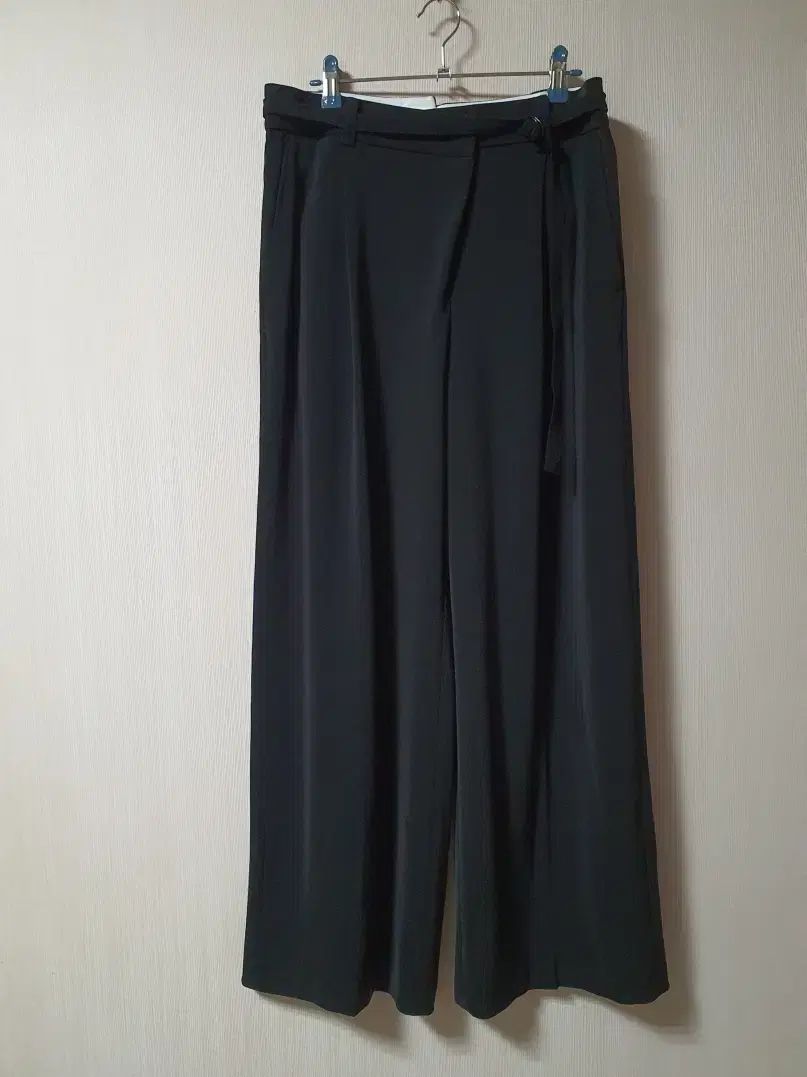  タイム TIME アシンメトリック ベルト付き ピンタック ワイド パンツ 66 25 SS その他 パンツ