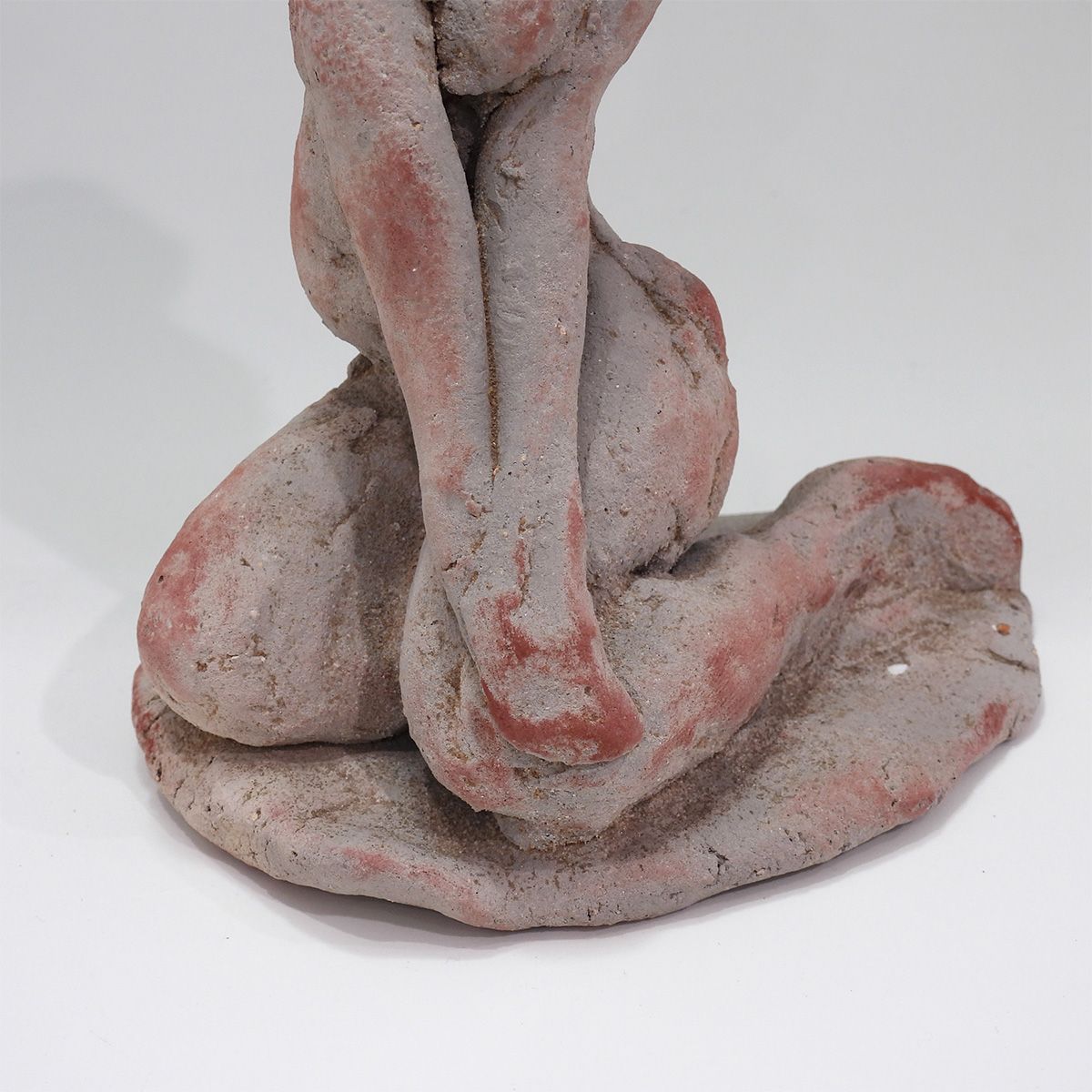 木内克 裸婦 共箱 女性像 座像 テラコッタ 彫刻 置物 オブジェ 抽象