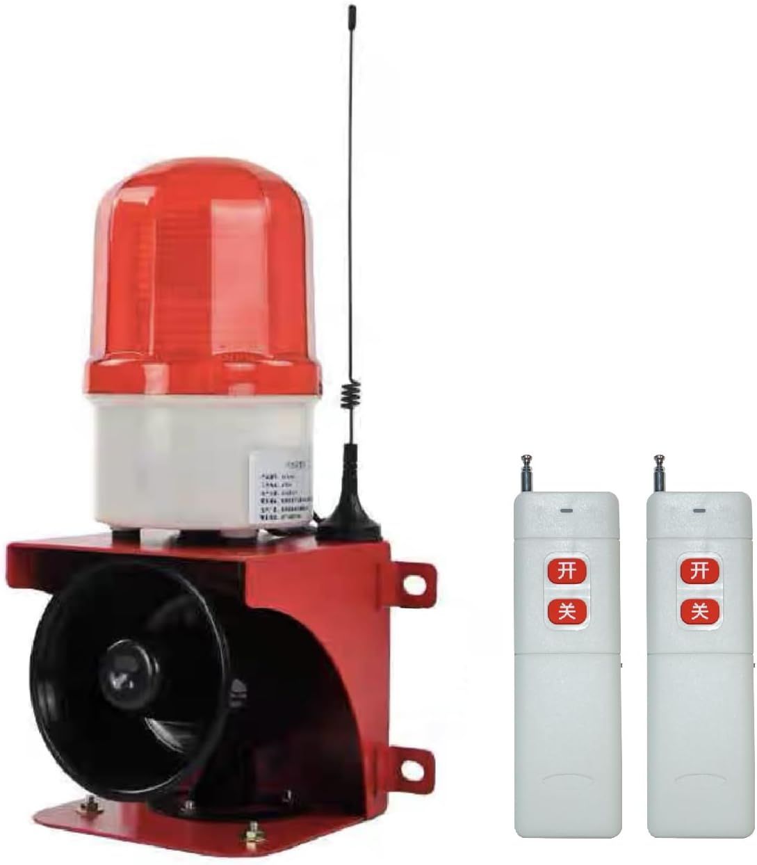 防犯サイレン 120dB サイレン 防犯警告灯 信号ランプ 点滅ライト 警告