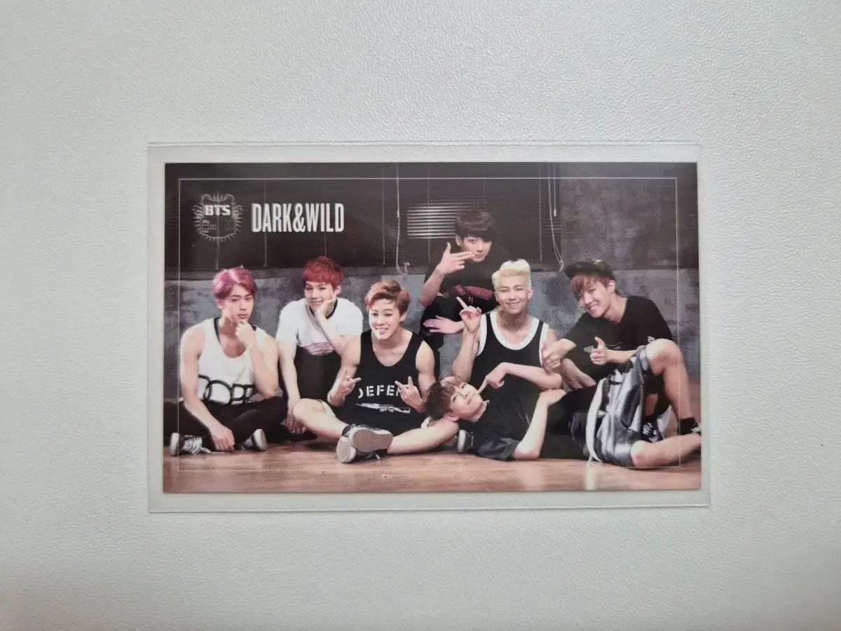 BTS（防弾少年団・バンタン） DARK＆WILD 団体 トレカ BTS Dark & Wild