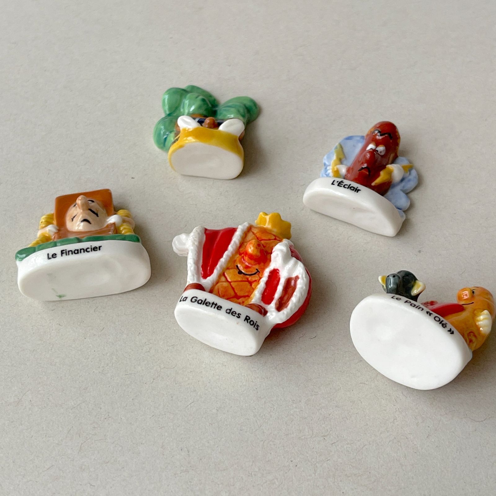フェーヴ フランスのお菓子 5個 フランス フェーブ ミニチュア陶器 s