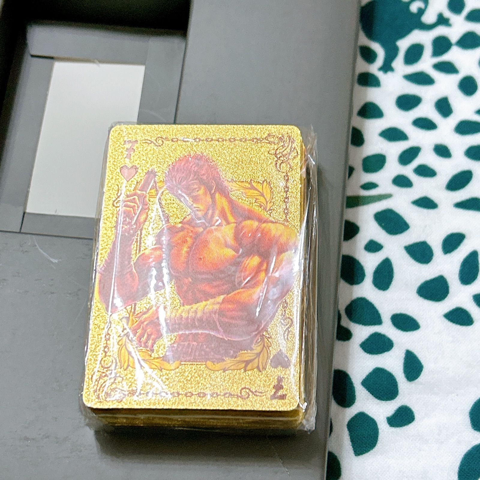 北斗の拳 GOLD PLAYING CARDS 金のトランプ ケンシロウ ナムコ レトロ