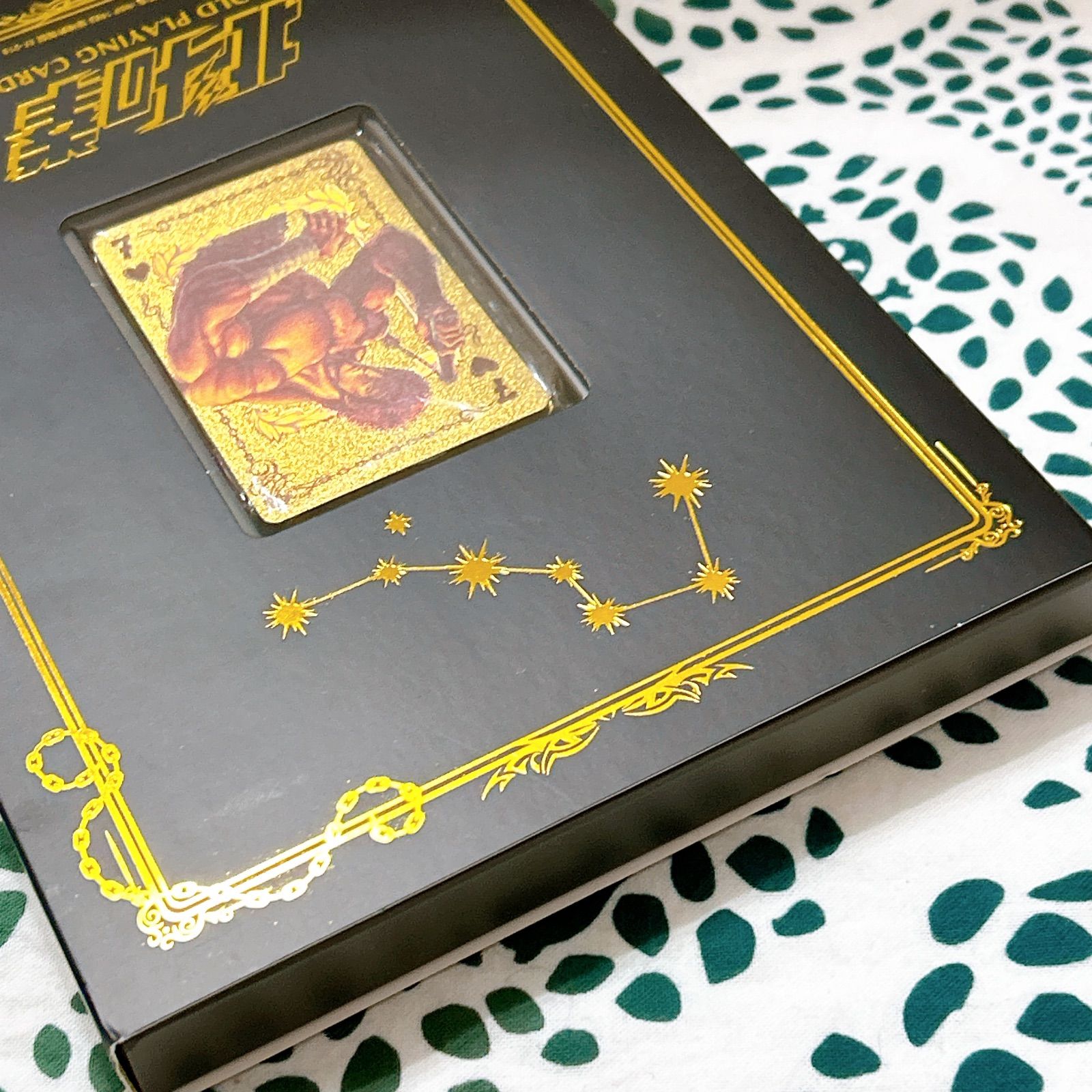 北斗の拳 GOLD PLAYING CARDS 金のトランプ ケンシロウ ナムコ レトロ