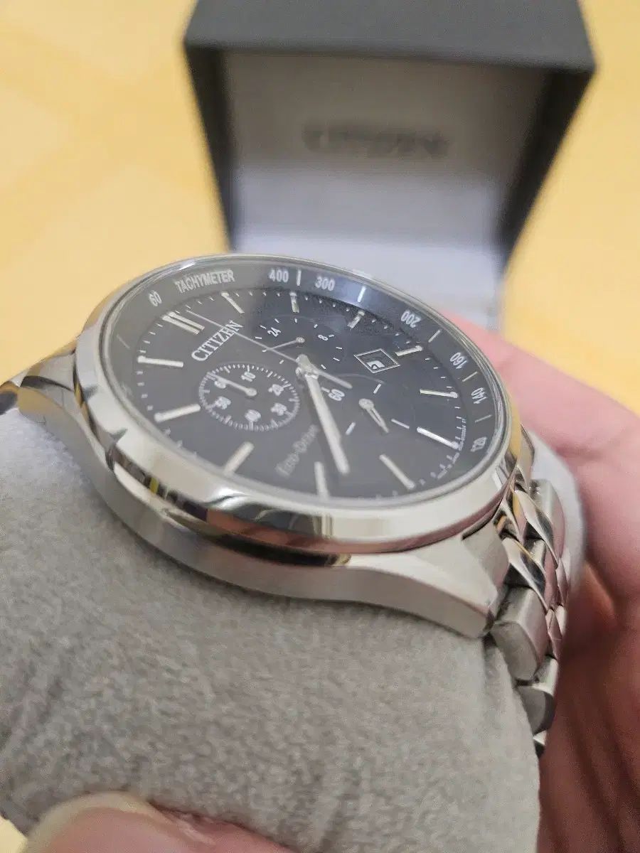  シチズン エコードライブ AT 2140 55 L 金属ベルト 時計