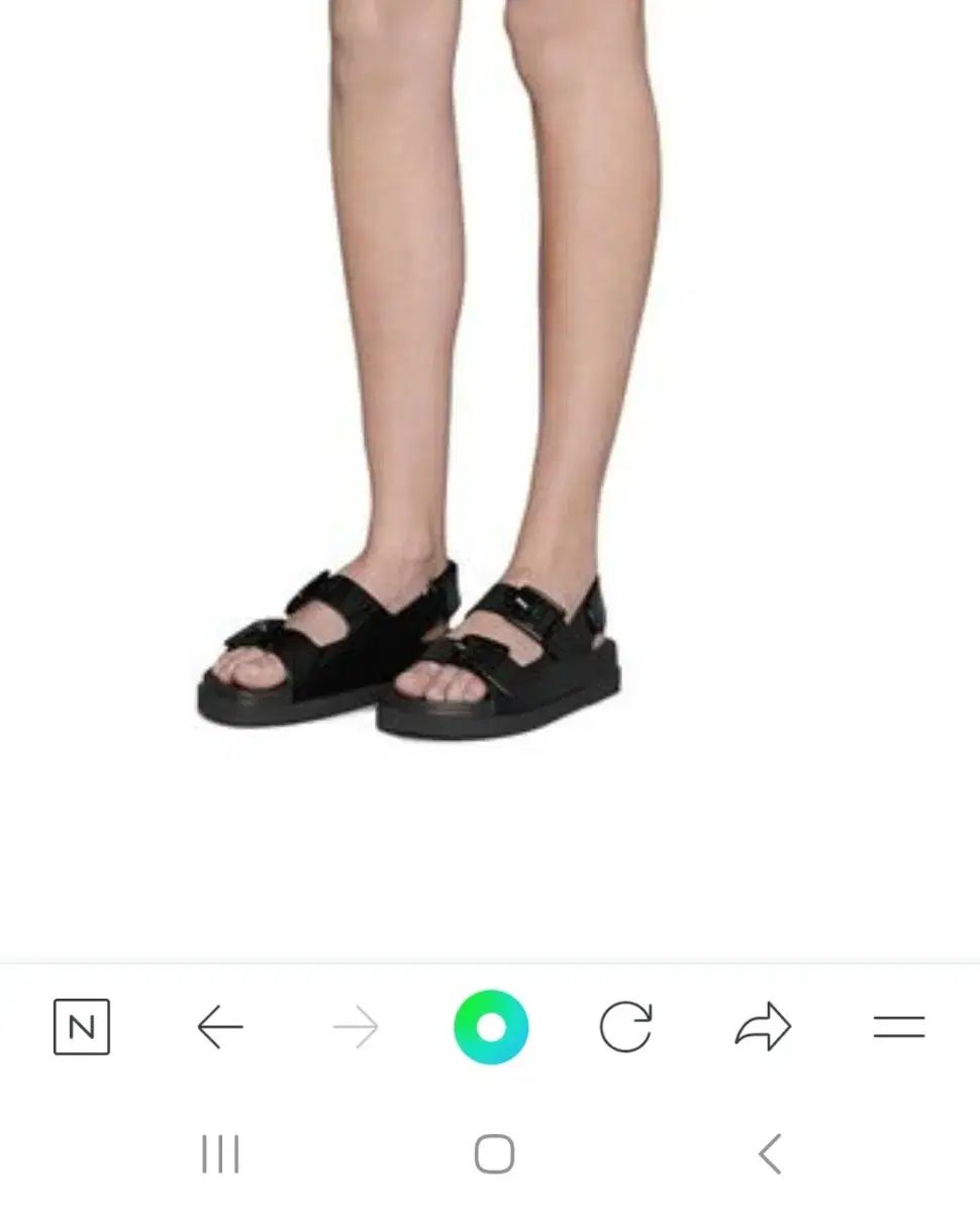 グッチ レディース ミニ ダブル G サンダル ブラック 36 230