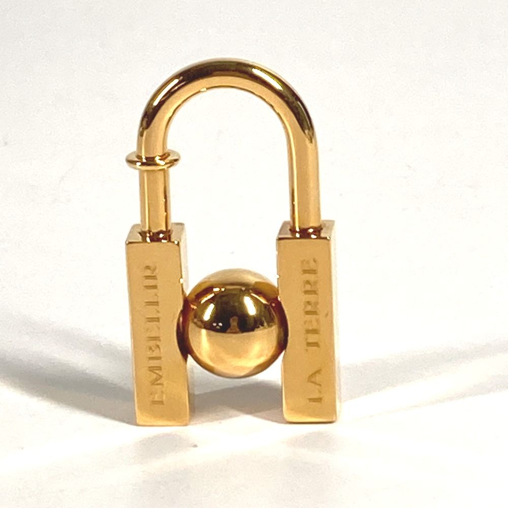 HERMES エルメス ペンダントトップ カデナ 南京錠 チャーム Hロゴ 鍵