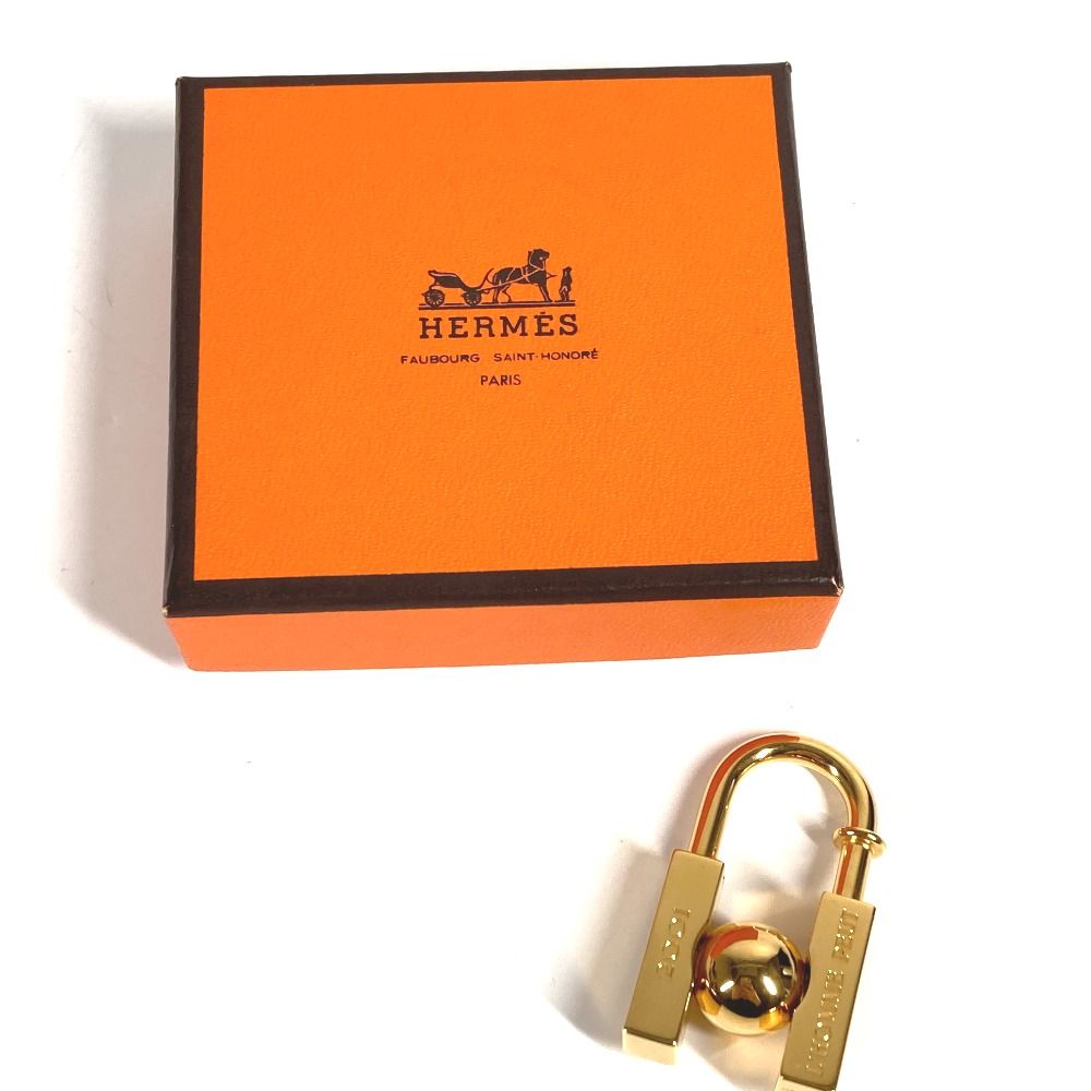 HERMES エルメス ペンダントトップ カデナ 南京錠 チャーム Hロゴ 鍵