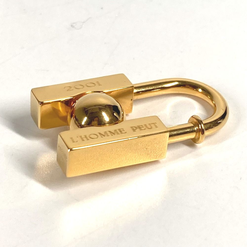 HERMES エルメス ペンダントトップ カデナ 南京錠 チャーム Hロゴ 鍵