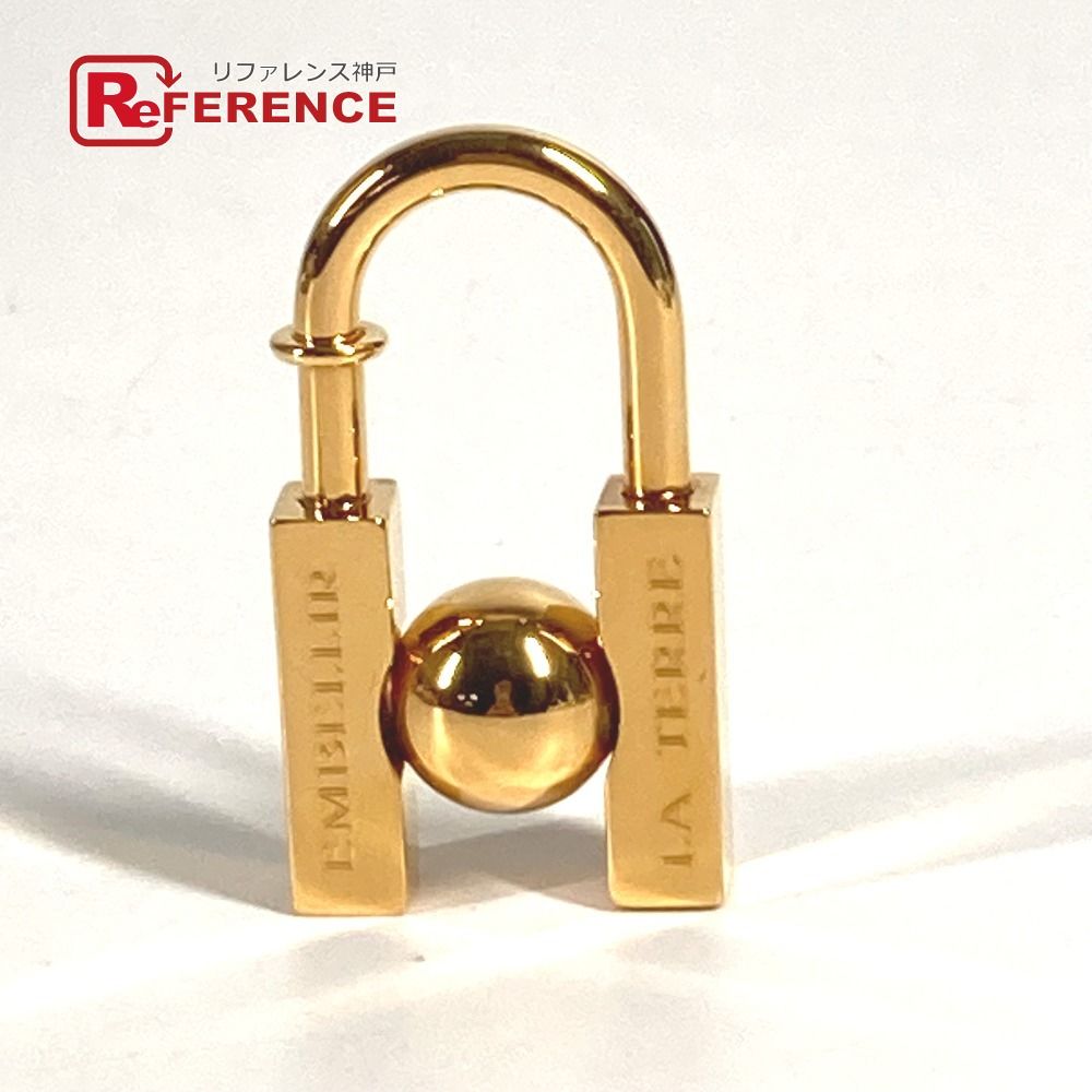 HERMES エルメス ペンダントトップ カデナ 南京錠 チャーム Hロゴ 鍵