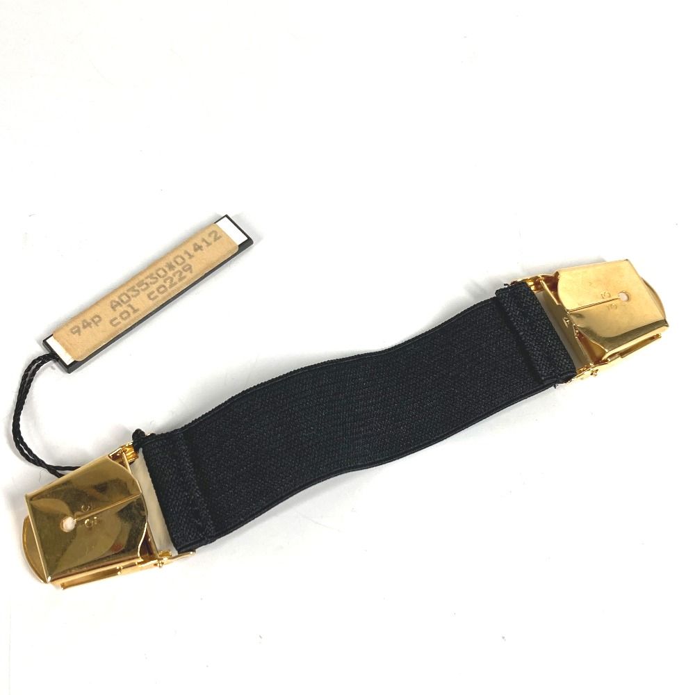 CHANEL シャネル ベルト アームバンド A03530 ゴム ブラック - メルカリ