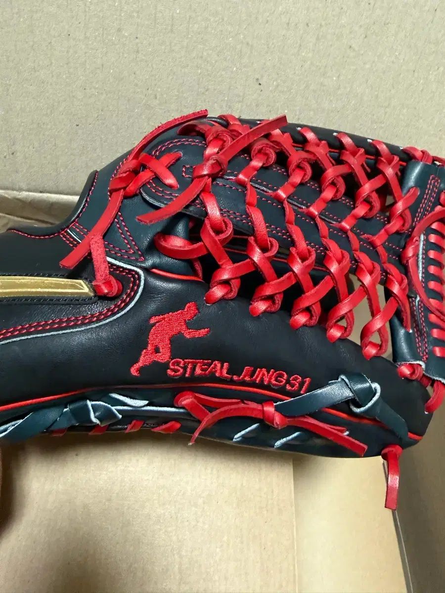 チョルスビン PROSPECS 外野グローブ 刺繍