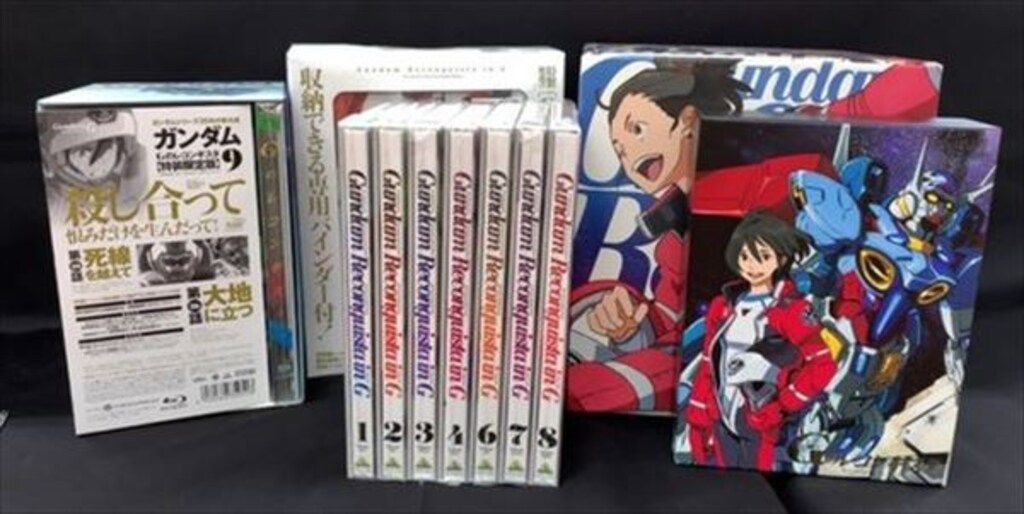 アニメBlu-ray アニメイト特典BOX付 ガンダム Gのレコンギスタ 特装 版 全9巻セット