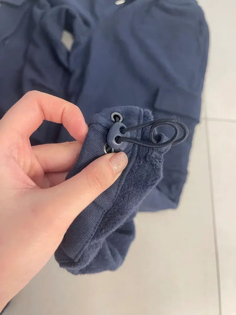  WHO WEAR rew ネイビー カーゴ 起毛 パンツ フリーサイズ ジョガーパンツ スウェットパンツ パンツ