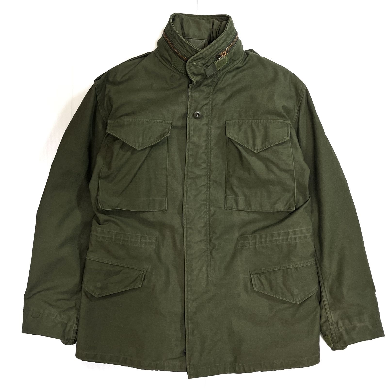 濃いめ S-R 80s U.S.ARMY 米軍実物 M-65 フィールドジャケット 3rd