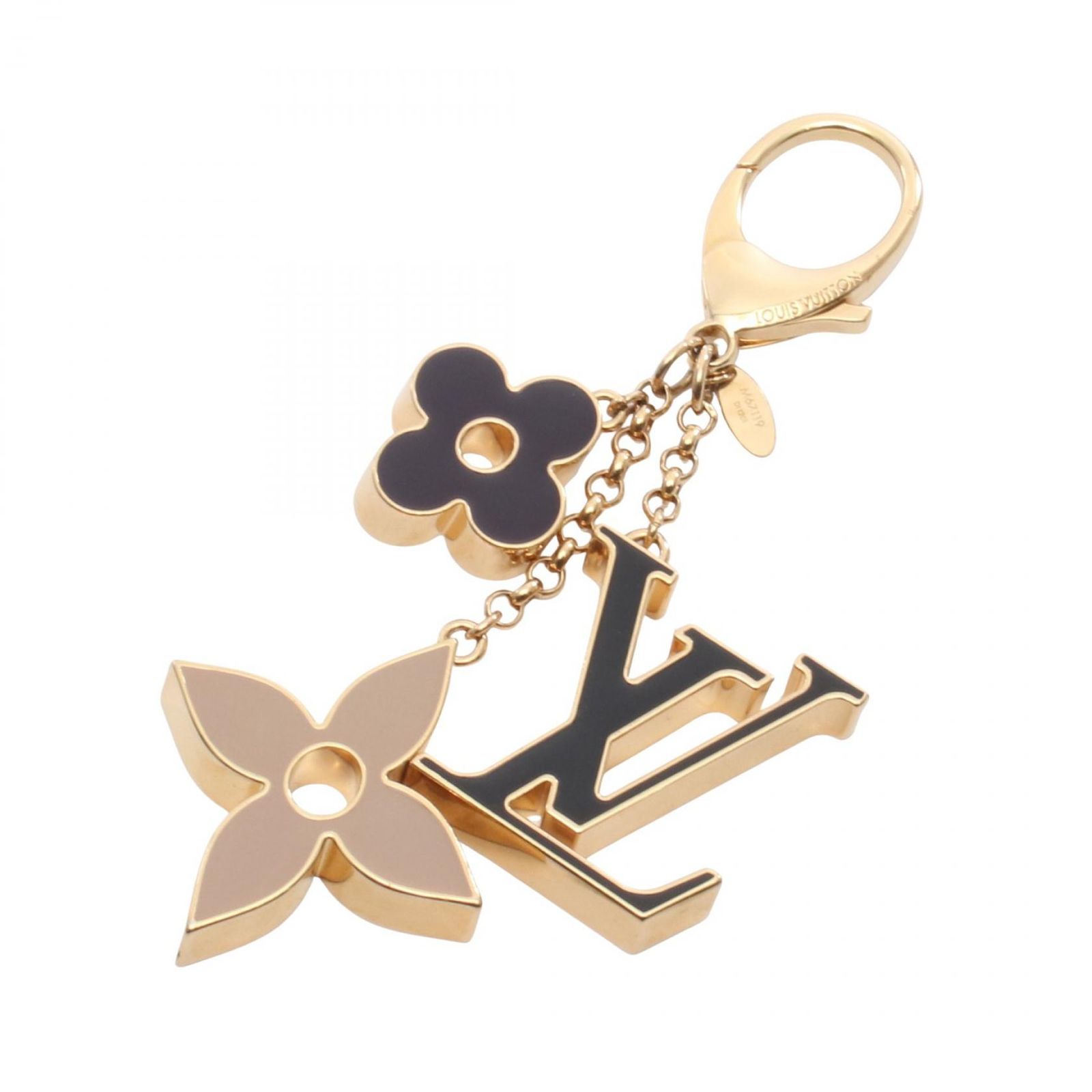 ルイ ヴィトン LOUIS VUITTON キーホルダー バッグチャーム フルール ドゥ モノグラム M 67119 その他 レディース A