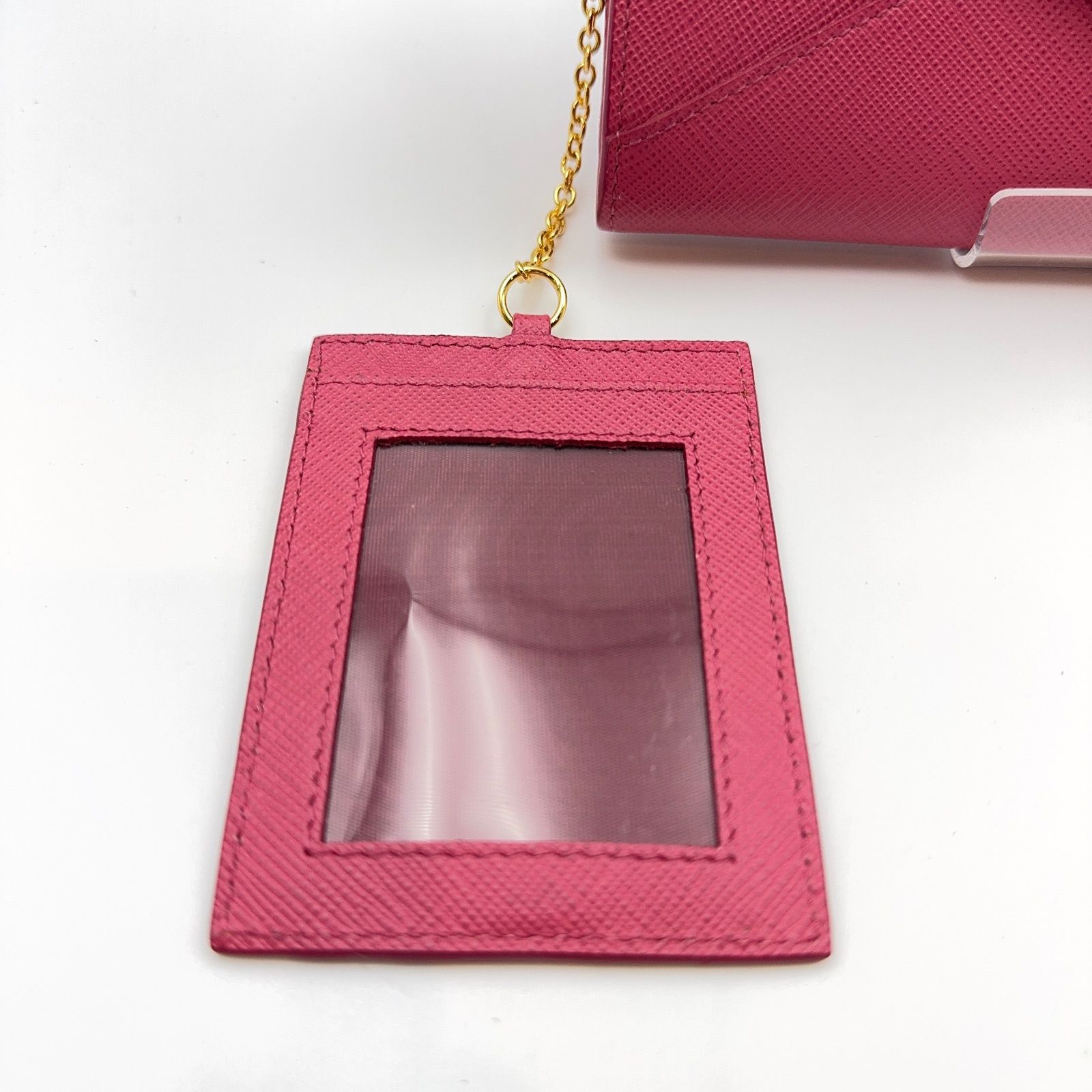 PRADA プラダ長財布 1MH037-2E3K-F0505 サフィアーノ レター パス