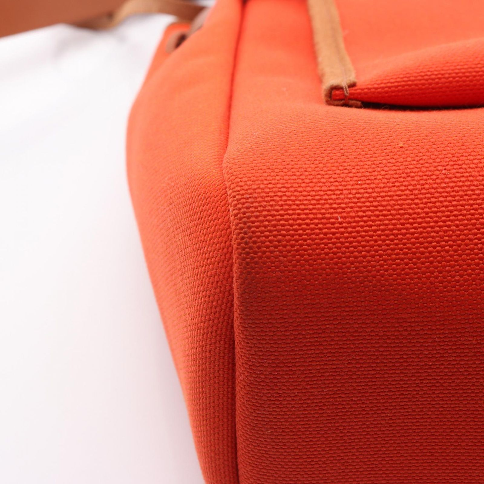  エルメス HERMES ハンドバッグ エールバッグジップPM ルトゥルネ カプシーヌ ナチュラル キャンバス レディース ハンドバッグ バッグ