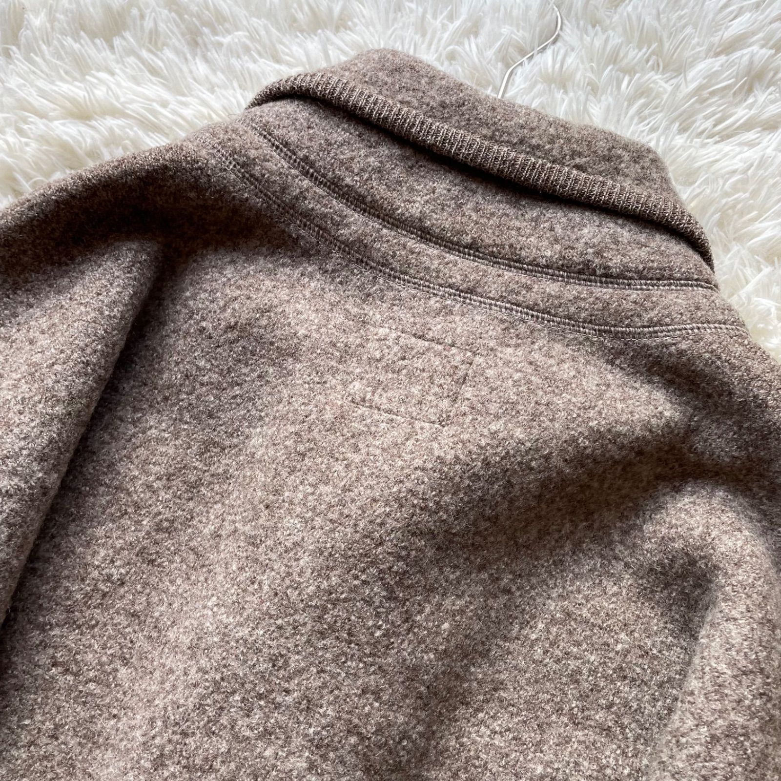 plantation プランテーション　イッセイミヤケ　ウール　コート　M Plantation プランテーション イッセイミヤケ メンズ ウールステン