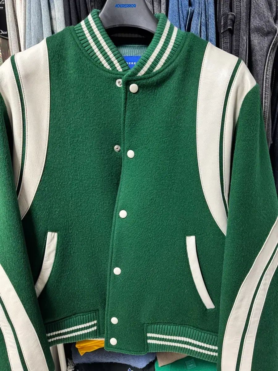 ADER ERROR アーダーエラー スタジャン グリーン A2 - メルカリ