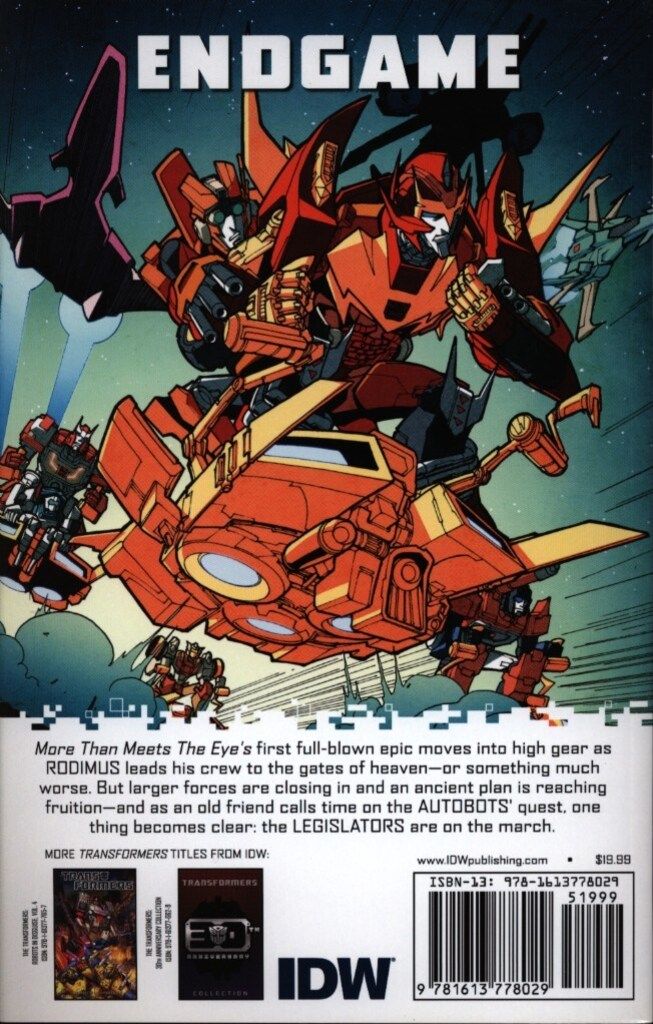 IDW THE MORE THAN MEETS EYE PB 5