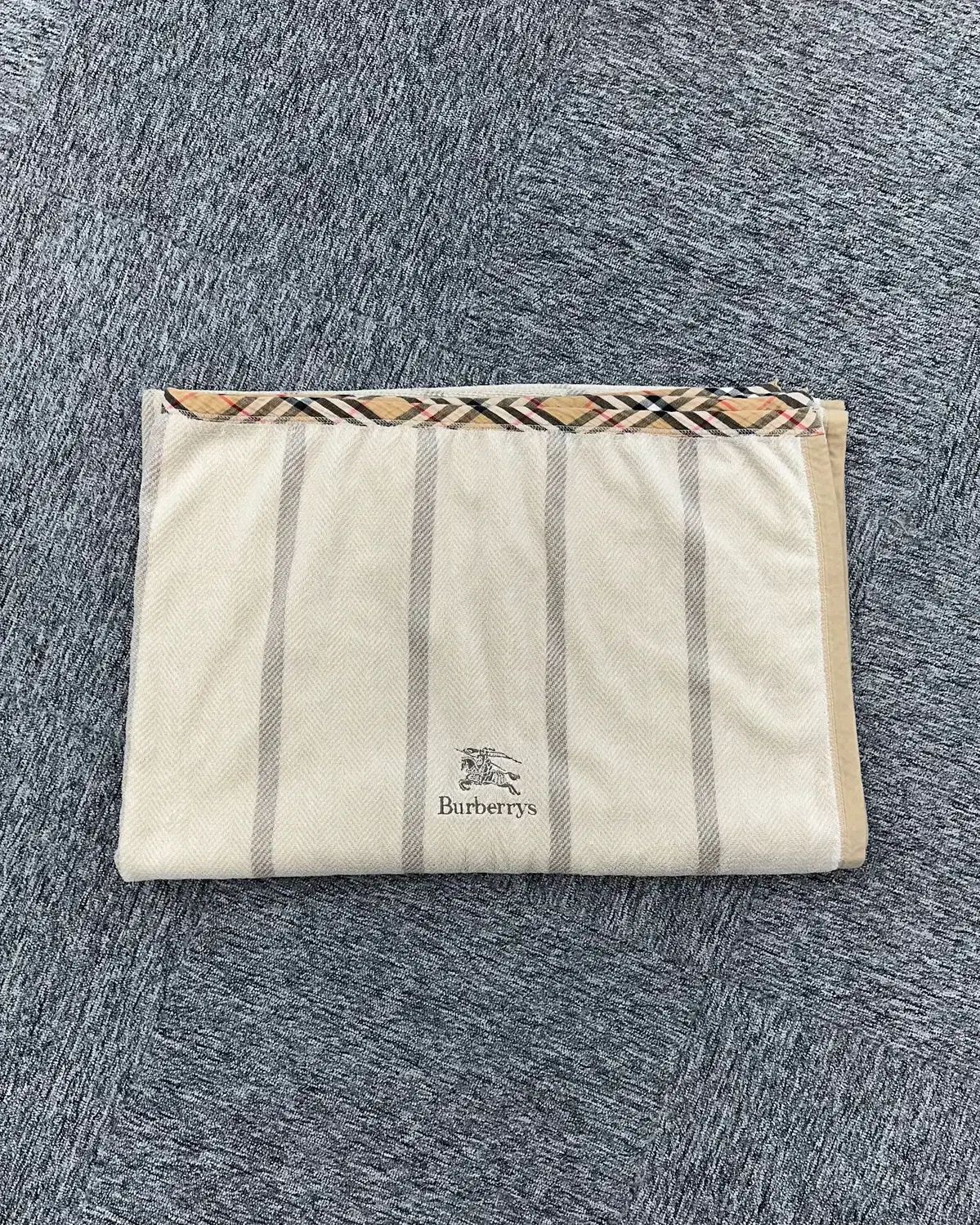 バーバリー ピュアコットン ブランケット M 1300