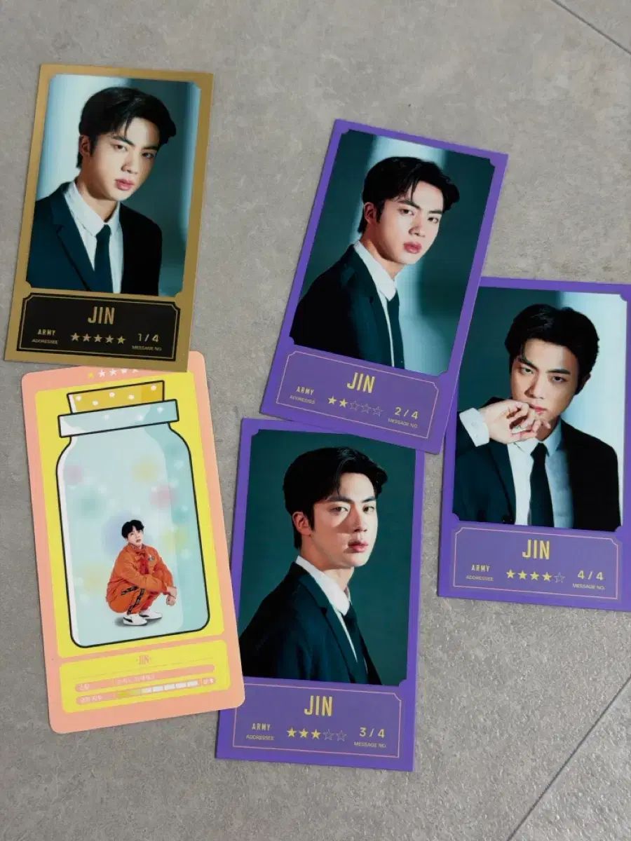 【最終値下げ】まとめ売りジン　トレカ BTS ジン JIN トレカ まとめ - メルカリ