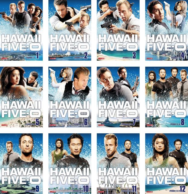 CD 【-非常に良い】HAWAII FIVE-0 シーズン1 [レンタル落ち] 全12巻 