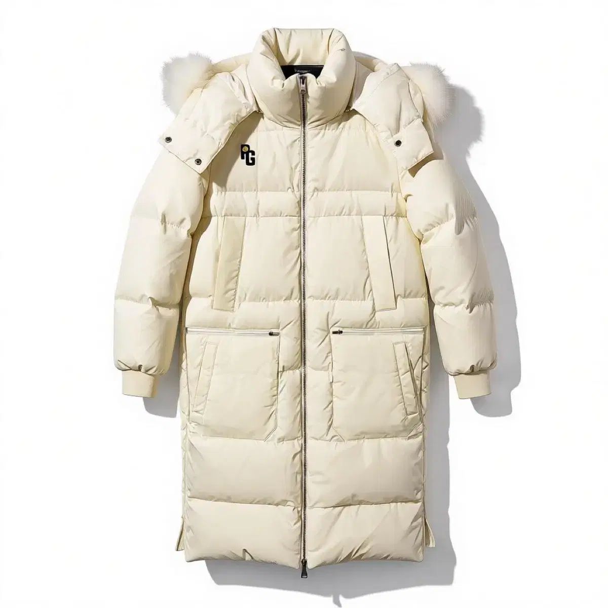 PEARLY GATES パーリーゲイツ アイボリー ダウンジャケット ロング丈