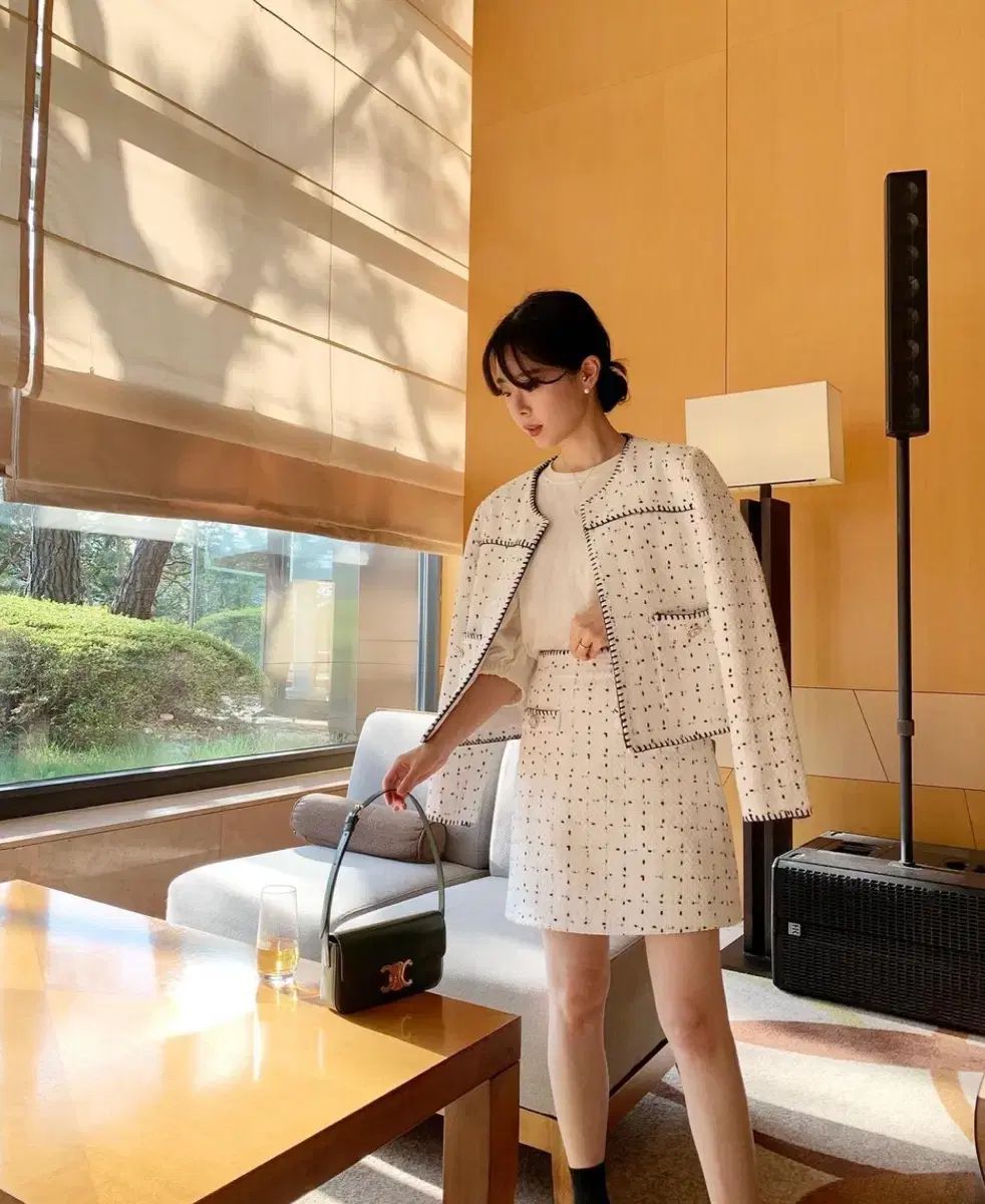 バイシニ製作 スティッチスカート ミニ