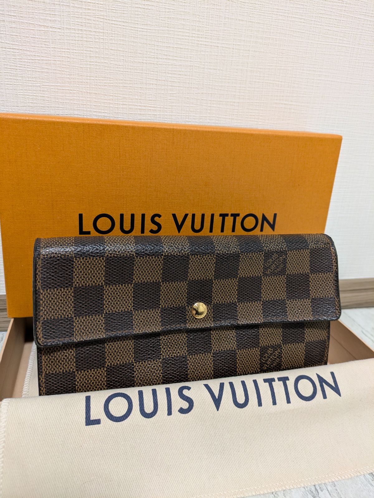 LOUIS VUITTON ポシェットポルトモネクレディ 14250-087858 長財布