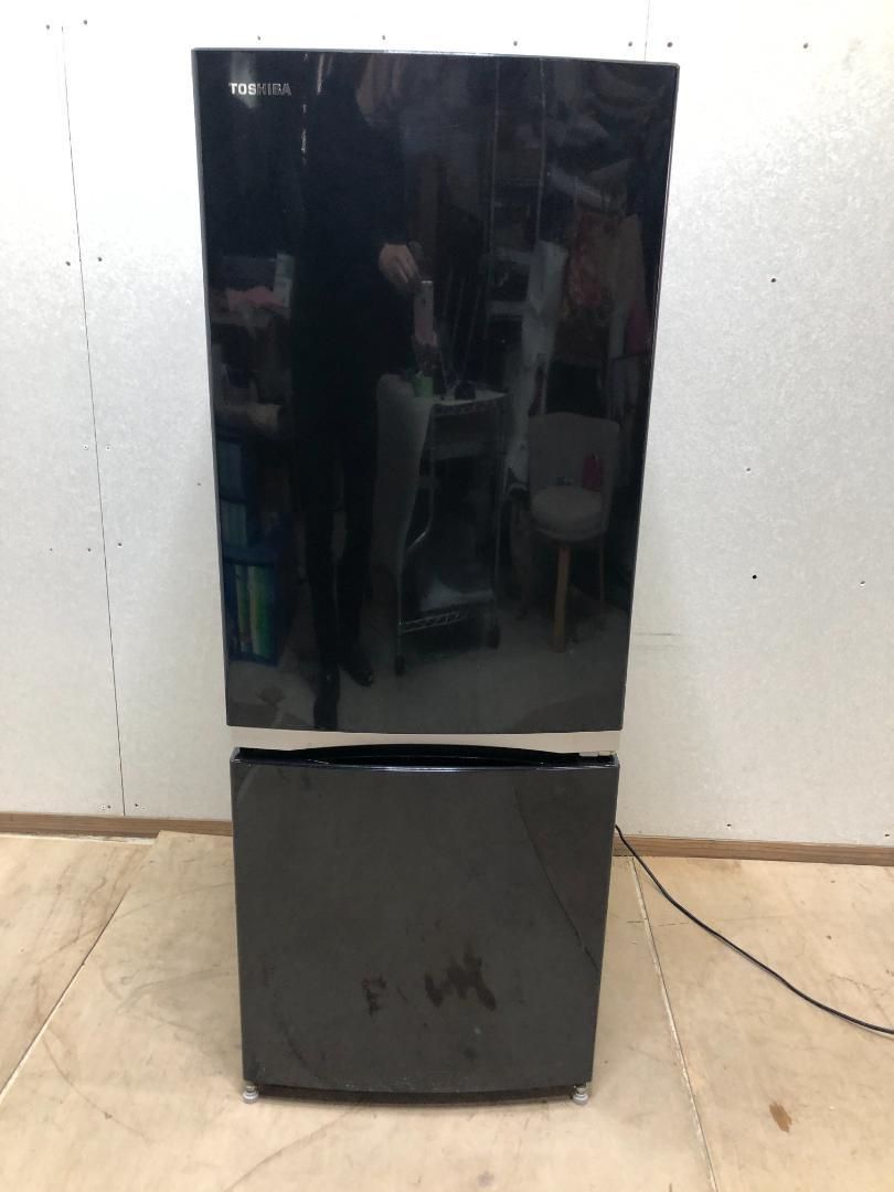 TOSHIBA 冷凍冷蔵庫 GR M 15 BS W 2018年製 250324