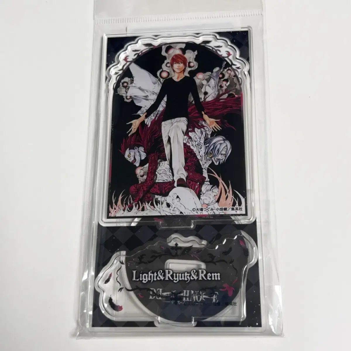 デスノート　DEATHNOTE 夜神月 DEATH NOTE(デスノート) 夜神 月(ライト) 原画展 アクリル