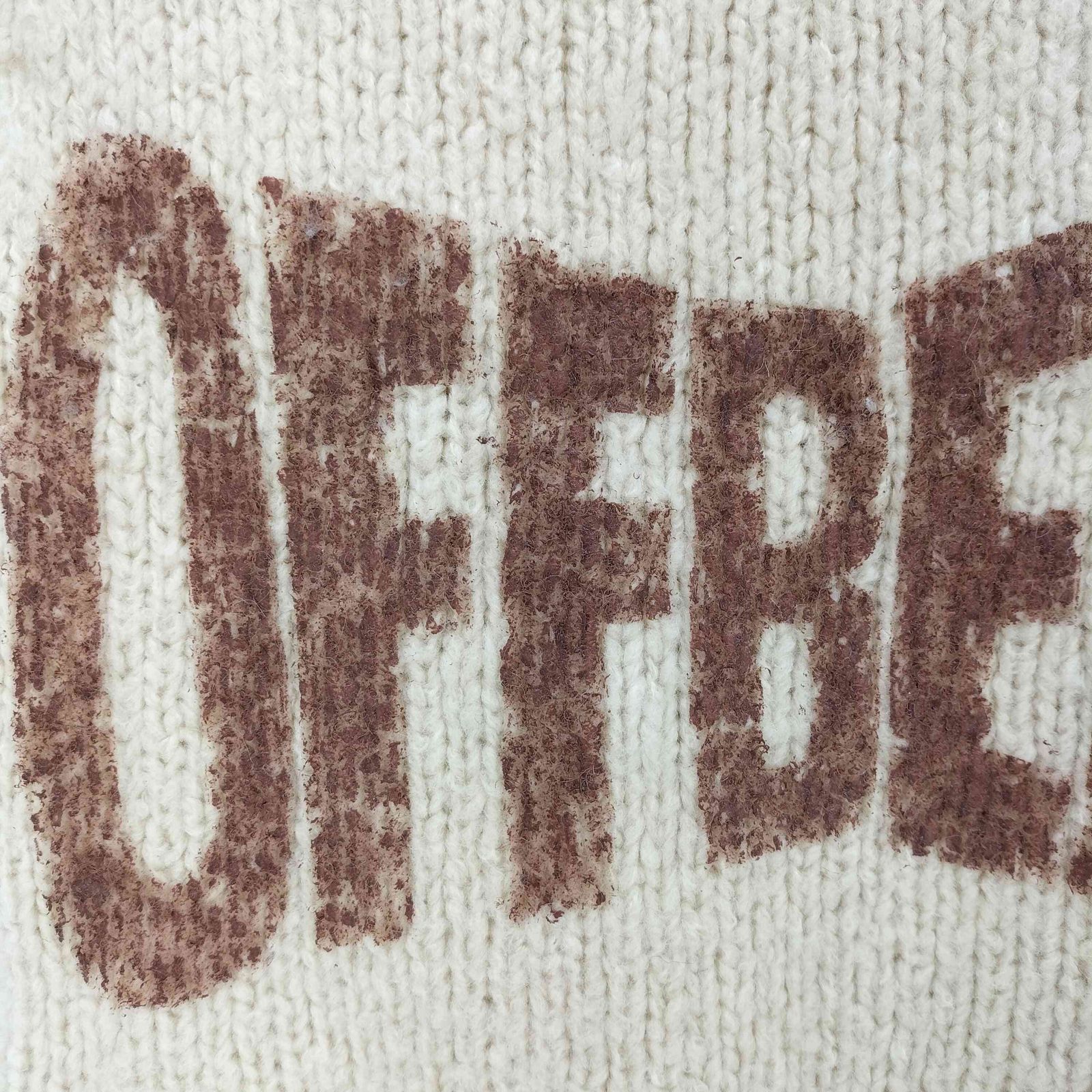 バーバリーロンドン BURBERRY LONDON フロントプリント ニットベスト