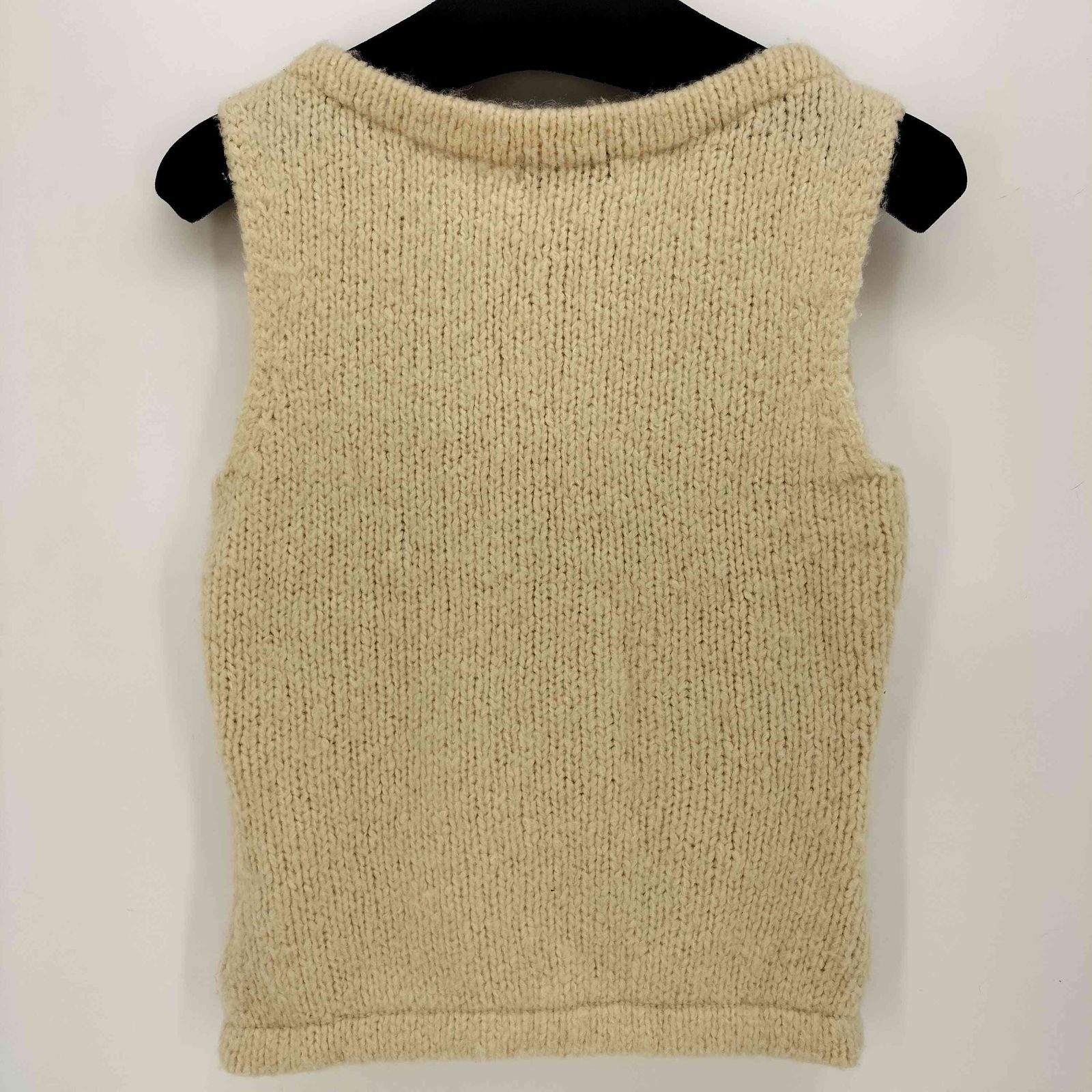 バーバリーロンドン BURBERRY LONDON フロントプリント ニットベスト