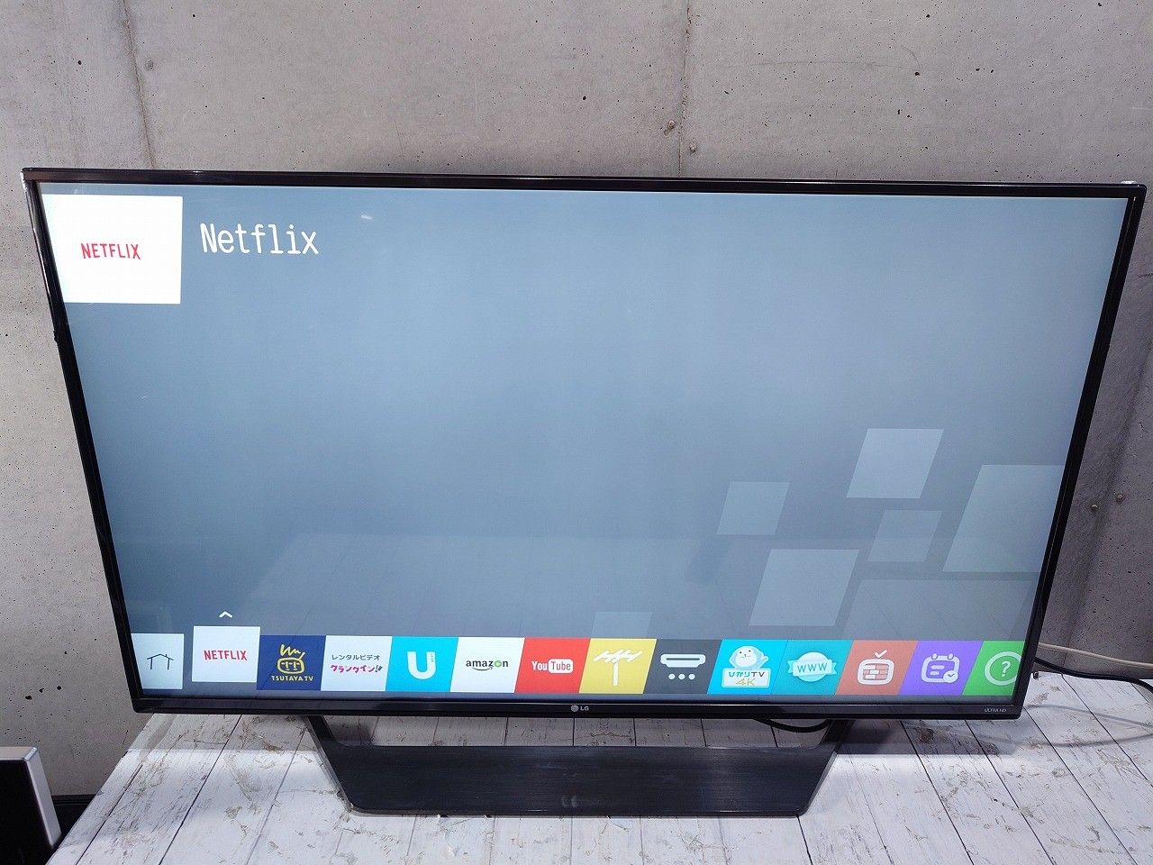 状態良好 LG エルジーエレクトロニクス 49 V型 4 K 液晶テレビ ブラック