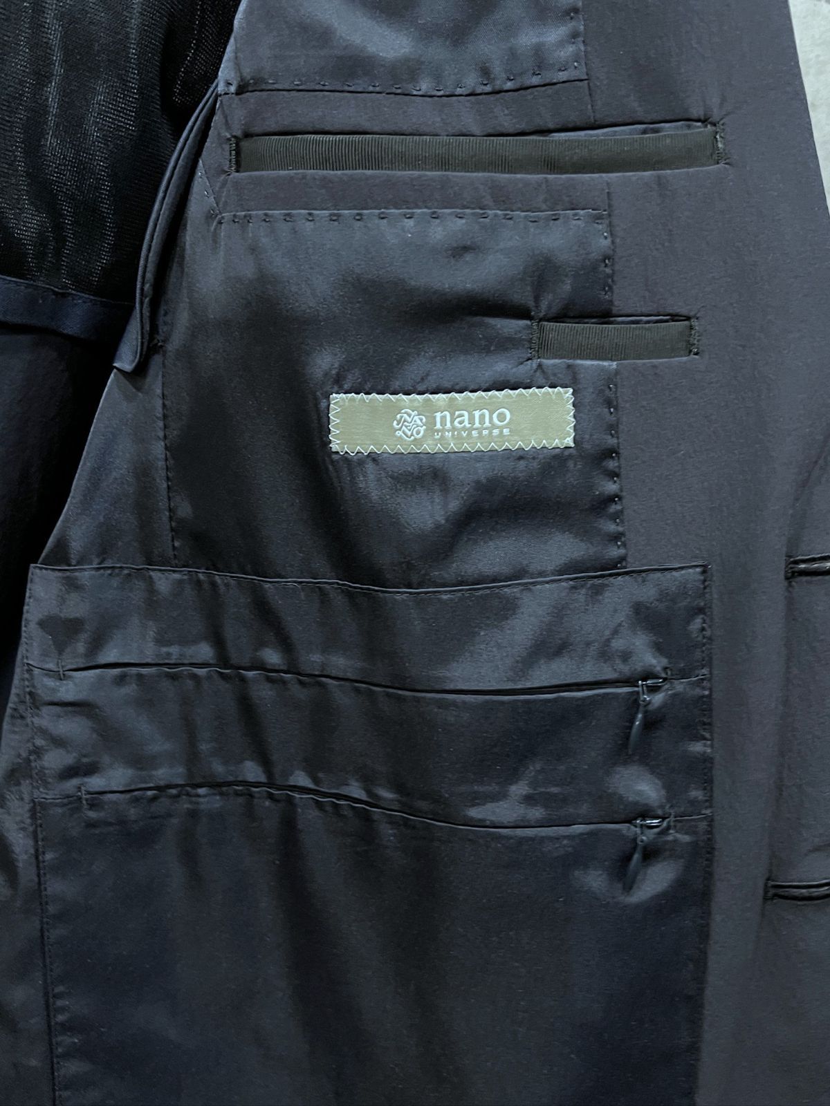 ナノユニバース SATO TAILOR 撥水 4WAY ストレッチ セットアップ 46