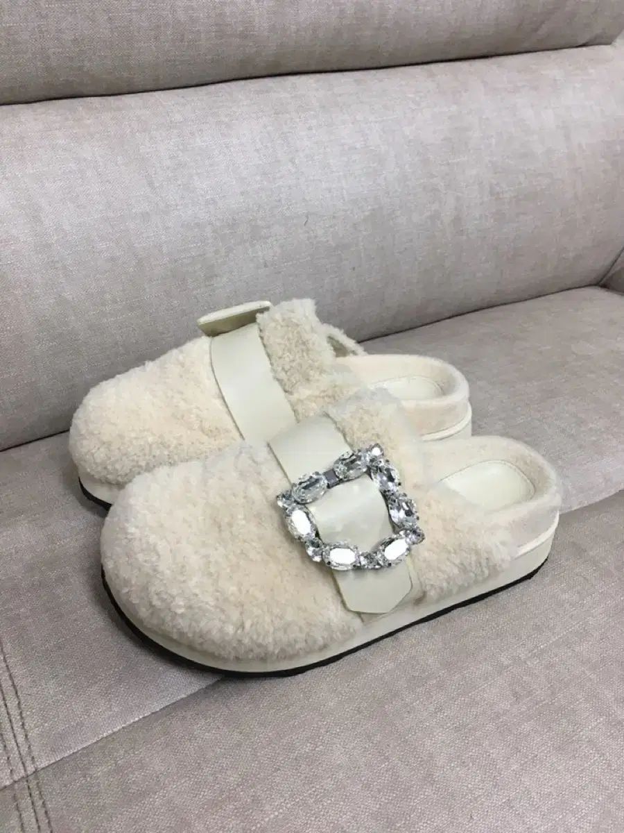 シープスキン ミュール