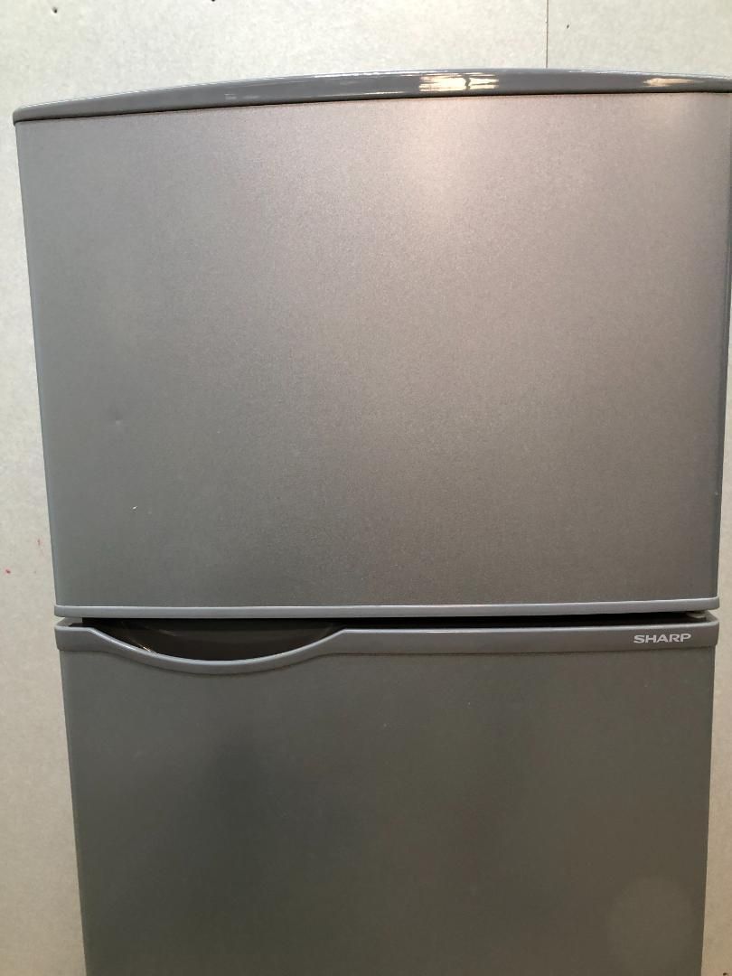 SHARP シャープ ノンフロン冷凍冷蔵庫 SJ-H12B-S 2017年製 118L 250320