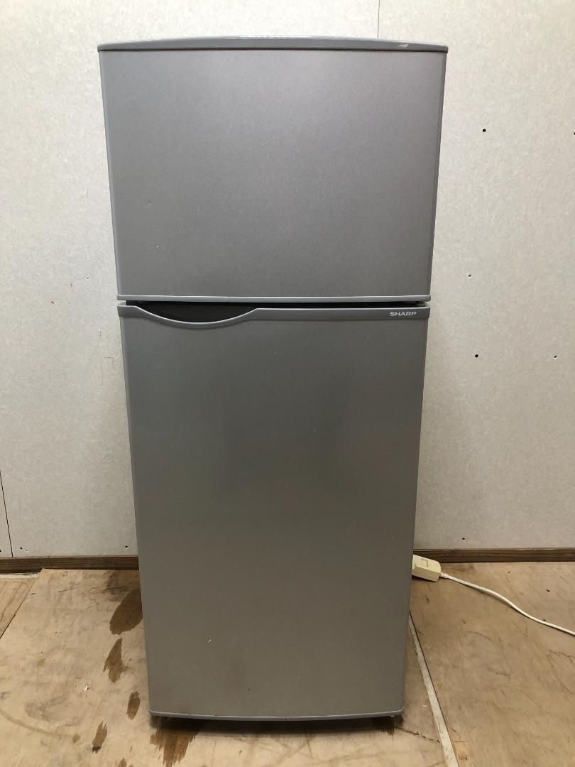 SHARP シャープ ノンフロン冷凍冷蔵庫 SJ-H12B-S 2017年製 118L 250320