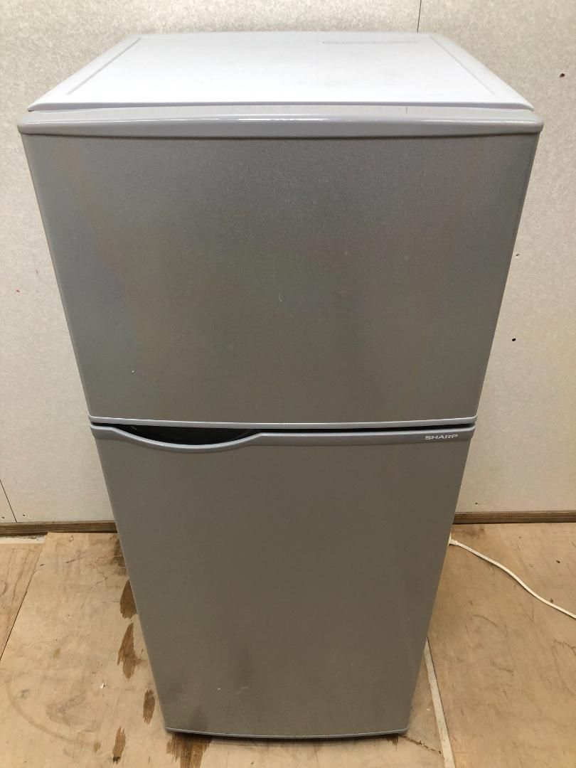 SHARP シャープ ノンフロン冷凍冷蔵庫 SJ-H12B-S 2017年製 118L 250320