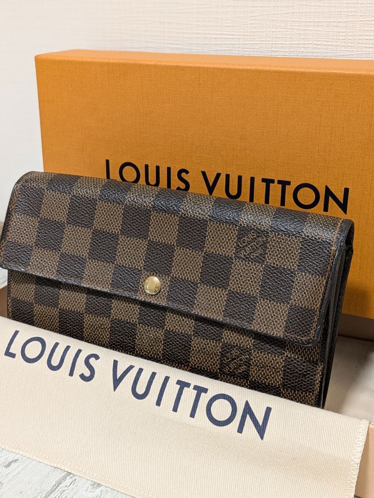 ルイヴィトン ダミエ 長財布 ポルトフォイユ サラ LOUISVUITTON ルイヴィトン LOUIS VUITTON ダミエ ポルトフォイユ・サラ 長財布 注文