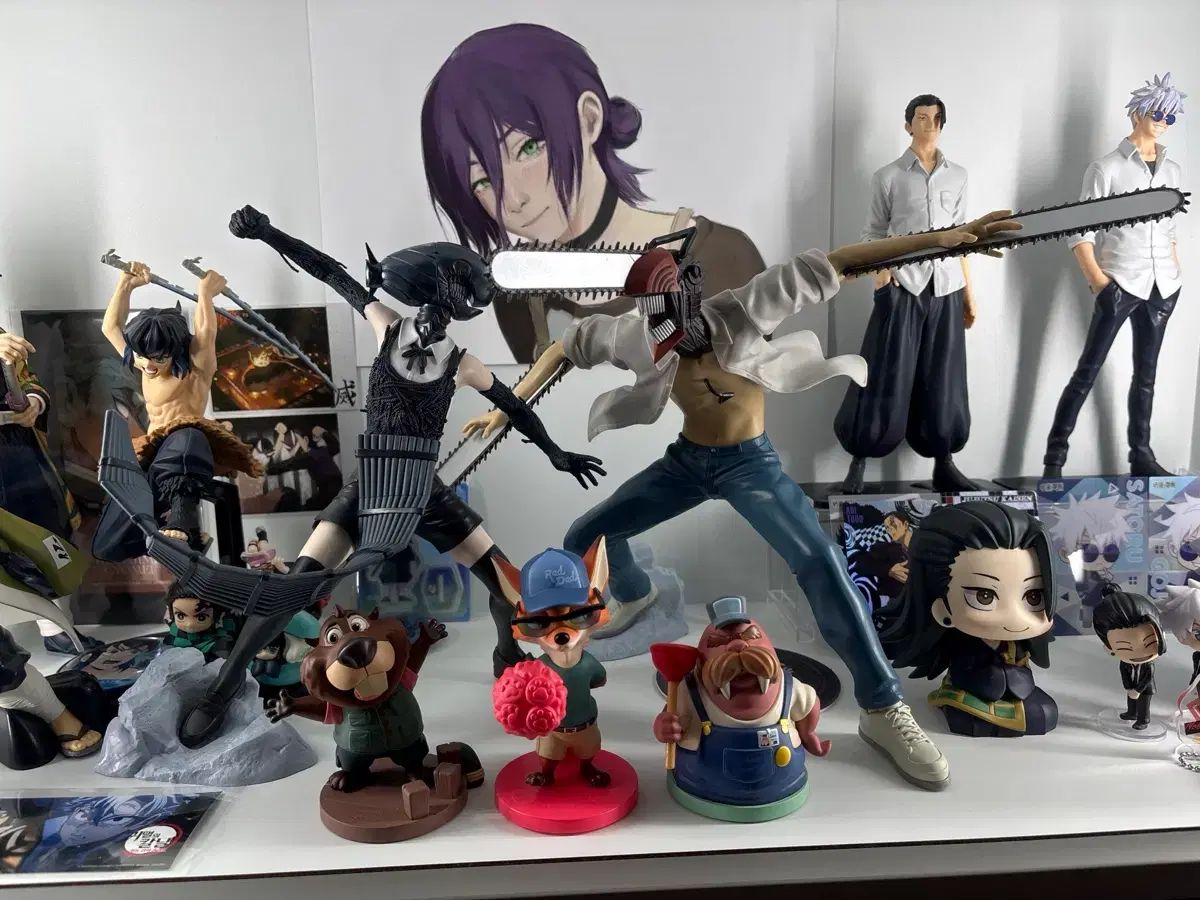 チェンソーマンフィギュアセット レゼ、天使の悪魔＆マキマ、デンジセット!! チェンソーマン フィギュア デンジ レゼ&デンジ るかっぷ マキマ