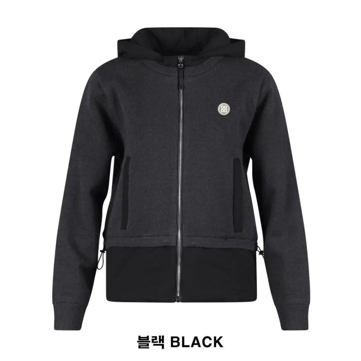 ジ フォー ア ハイブリッド防風ニットフーディーダウン