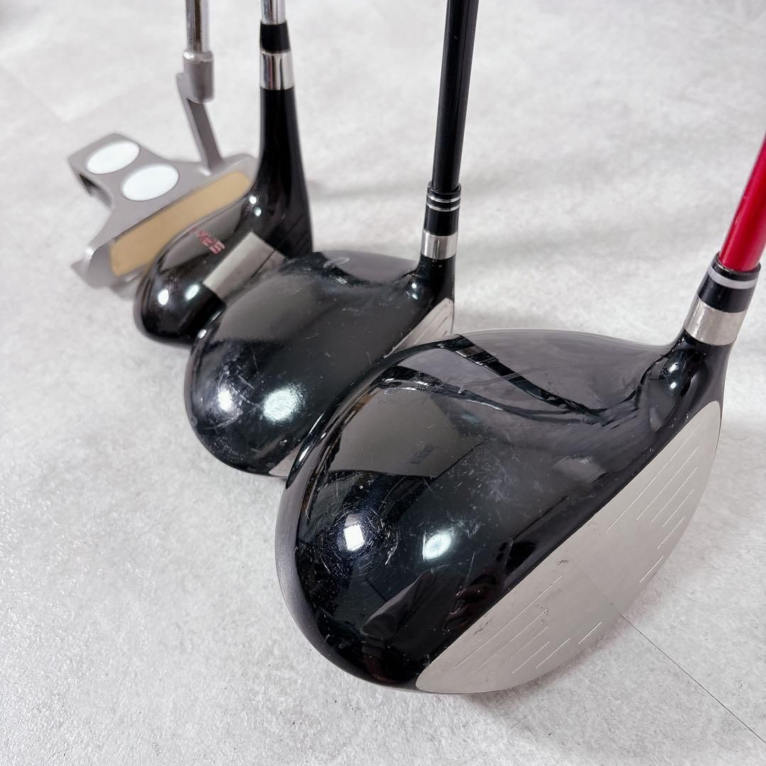 V597 ブリジストン 他 メンズ ゴルフ クラブ セット 14点 初心者 R