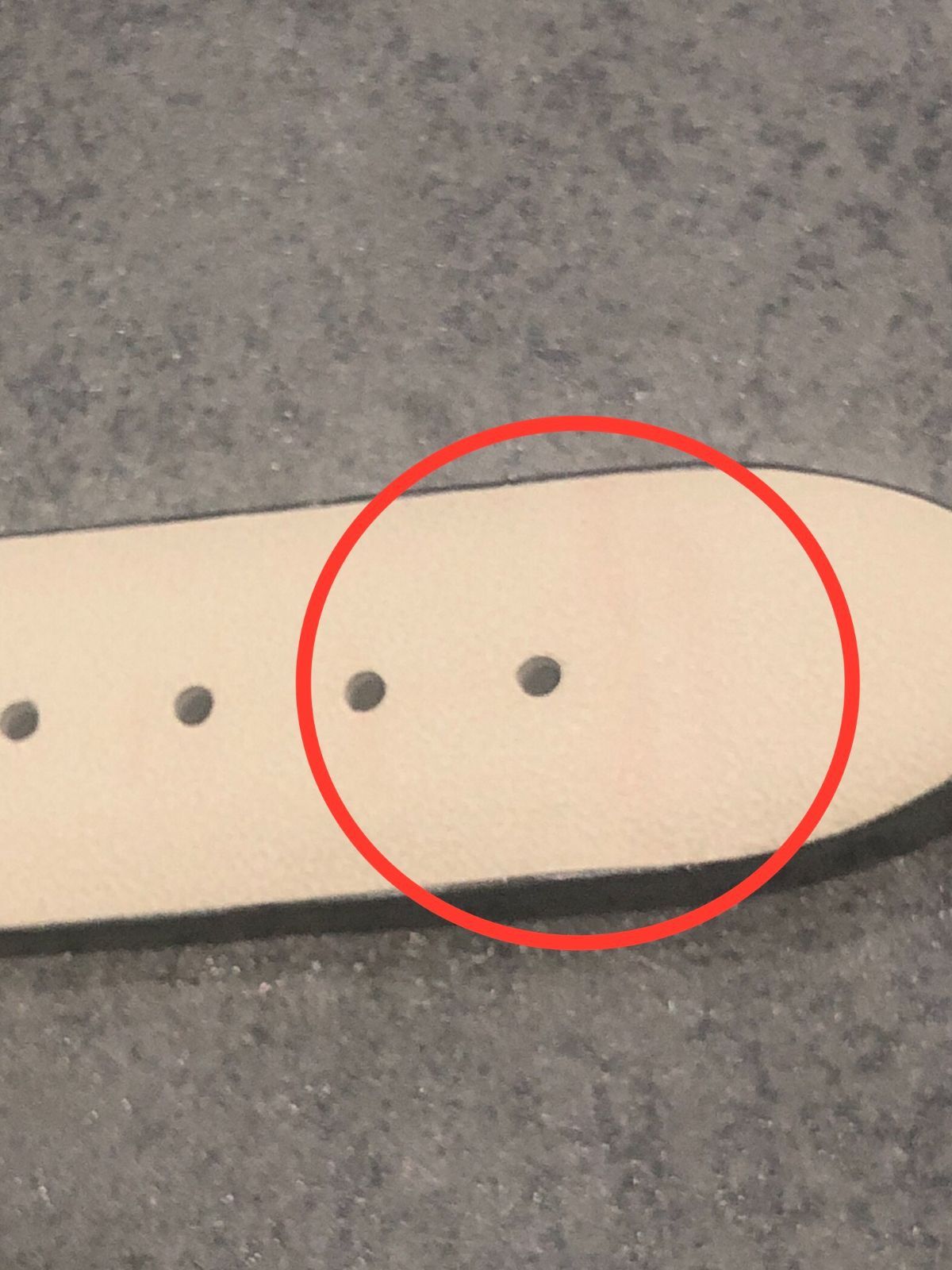 オーデマピゲミレネリーレディース用 黒革時計ベルト