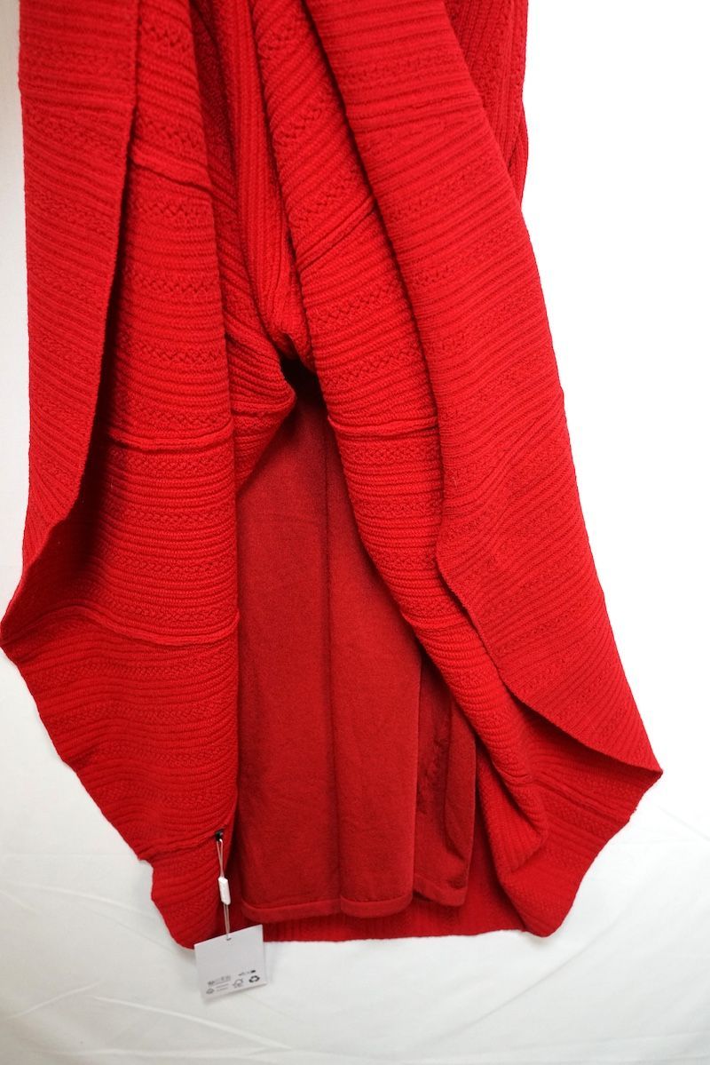  self-portrait セルフポートレート KNIT MIDI DRESS ニット ミディ ドレス レッド XSサイズ AW 24‐977 M-R その他 スーツ フォーマル ドレス