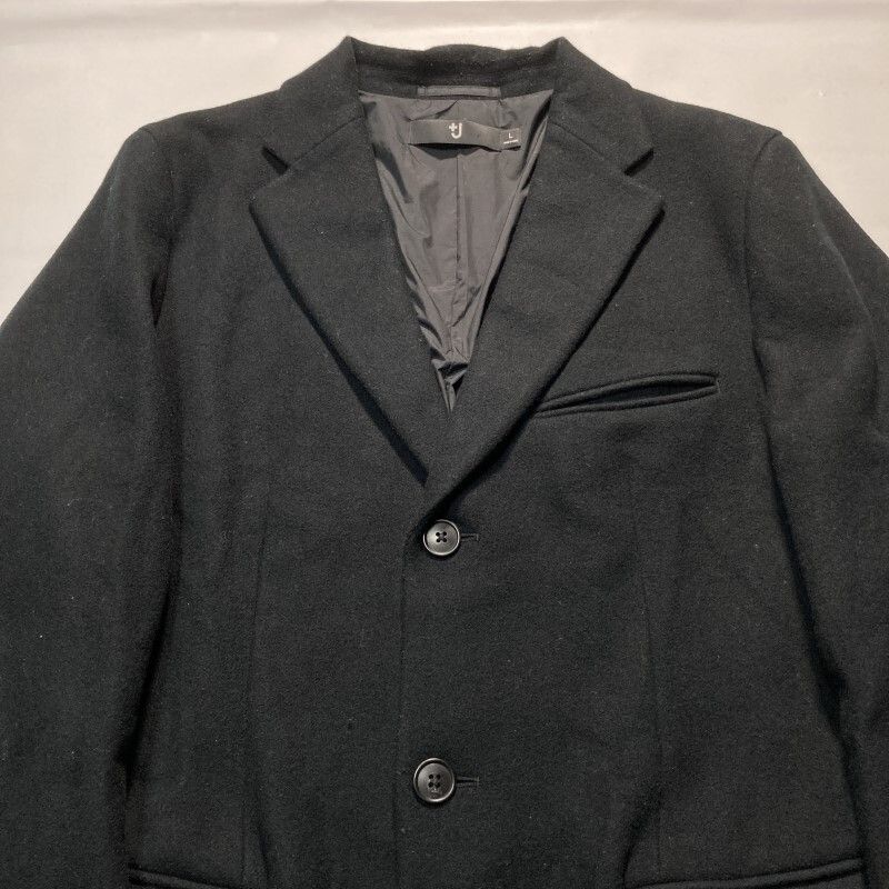 UNIQLO +J☆JIL SANDER☆名作☆ウールブレンド チェスターコート