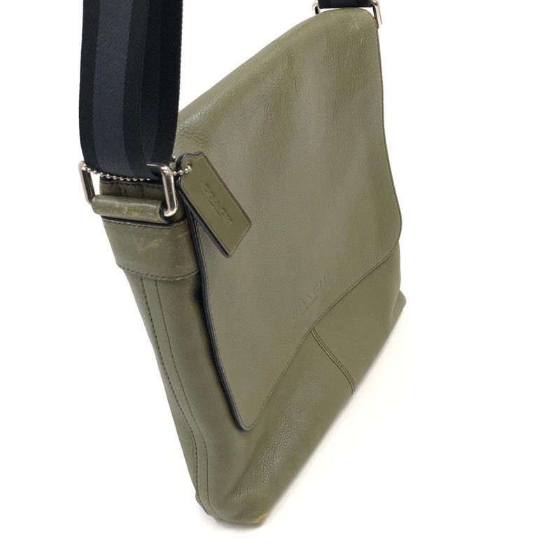 現状渡し品】COACH コーチ F71721 レザーショルダーバッグ カバン